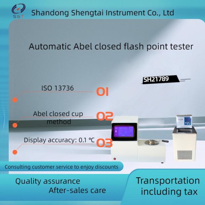 ISO13736 Petroleum Testing Instruments Automatic Abel Closed Cup Flash ...