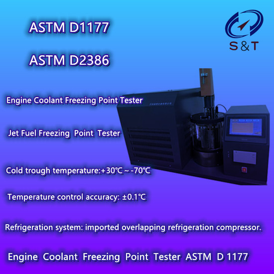 Jet Fuel Antifreeze Instrument Engine Coolant Freezing Point Tester