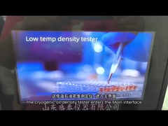 ASTM D1298 Automatic Printing Petroleum Density Tester For Coking Oil Products SH102F