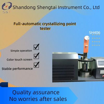 Dimethyl Sulfoxide Automatic Crystallization Point Tester Double Vacuum Glass Bath