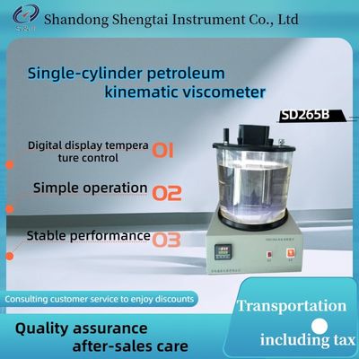 Auto Oil Kinematic Viscosity Tester Standard Dynamic Viscosity Calculation Method