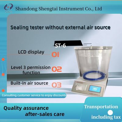 Pharmaceutical Testing Instruments ST-6 Sealing tester (without external air source) Level 3 permission function