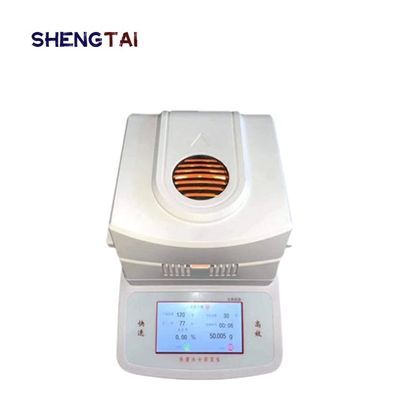 ST series electronic fast halogen moisture meter fully automatic measurement of heating uniformity