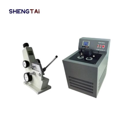 Transparent, semi transparent liquid or solid ST121A Abbe refractometer compression mechanism cold external circulation