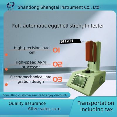 ST120H Design of fully automatic eggshell strength tester with mechatronics integration