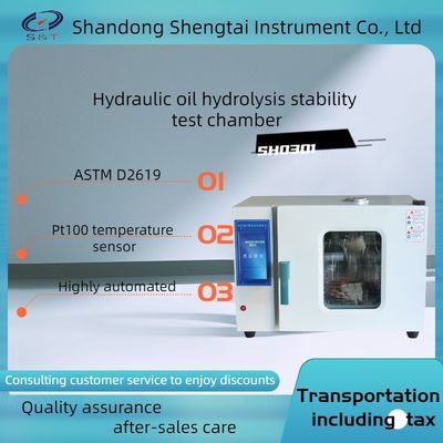 SH0301 Hydraulic Oil Hydrolysis Stability Test Chamber for Mineral Oil and Synthetic Hydraulic Fluids Glass Bottle Meth