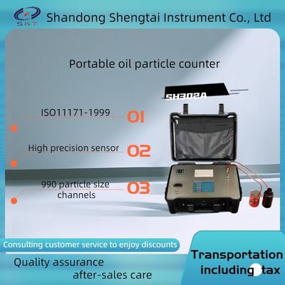 Hydraulic Oil Testing Equipment SH302A Portable Oil Particle Counter Photoresistance Method