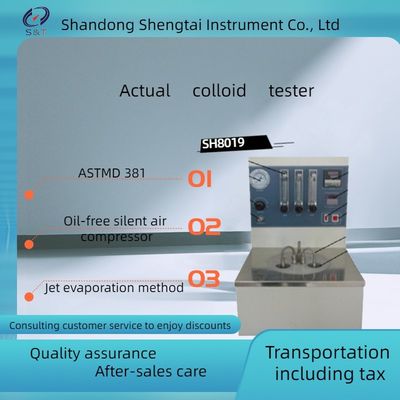 Jet Evaporation Method Existent Gum Tester Petroleum Gb/T 8019-2008 Astm D381 automatic temperature control