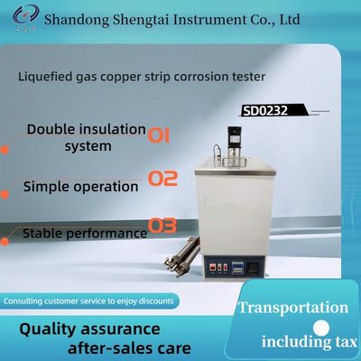 Liquefied Petroleum Gas Testing SH/T 0232 LPG Copper Corrosion Tester SD0232