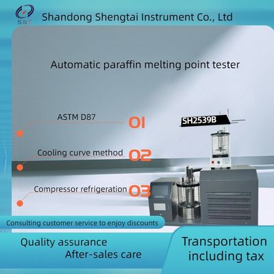 Touch Screen SH2539B Automatic Paraffin Melting Point Analyzeris accorging to GB/T2539 ASTMD87