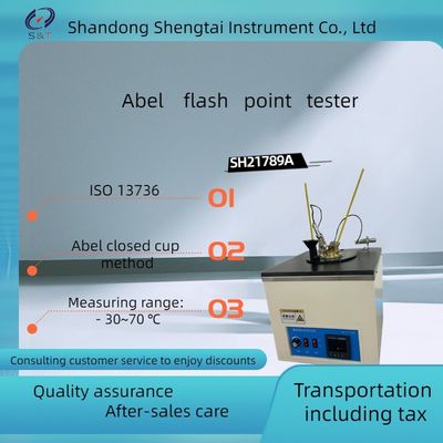 GB/T 21789、ISO 13736  Flash point tester (Abel closed cup method) SH21789A lash point between -30 °C ~ 70 °C