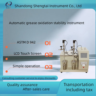 ASTM D942 Automatic Lubricating Grease Oxidation Stability Test Instrument SH0325B