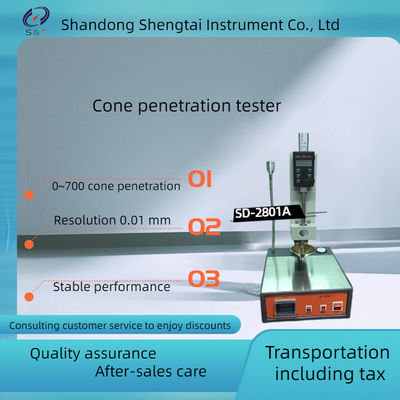 SD-2801A Petroleum asphalt penetration measurement is equipped with a cold light source for easy operation