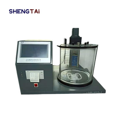 Heavy oil and crude oil motion viscometer ASTM D445 manual lofting and automatic judgment 4 holes