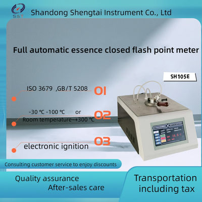 Full automatic essence closed flash point instrument SH105E isolated heating bath electronic ignition