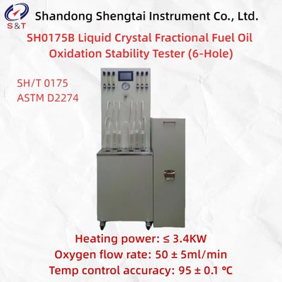 6-Hole Distillation Fuel Oil Oxidation Stability Tester 95 ± 0.1 ℃ ASTM D2274