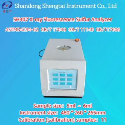 X Ray Fluorescence Sulfur Analyzer 10ppm ～ 5% 11 Calibration Samples ASTMD4294-02