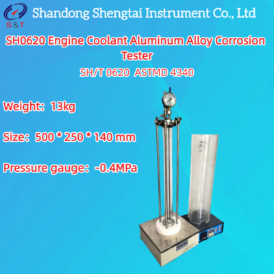 SH0620 Engine Coolant Aluminum Alloy Corrosion Tester 0-0.4MPa