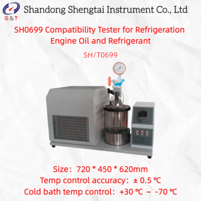 SH0699 Refrigeration Oil and Refrigerant Compatibility Tester