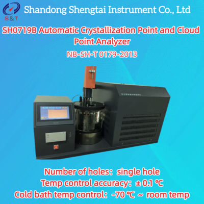 Automatic Crystallization Point Cloud Point Analyzer for Diesel Fuel Testing