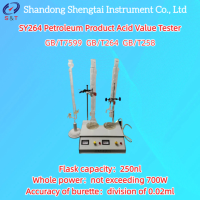 Dual Structure Petroleum Product Acid Value Tester Drip Tube Division 0.02ml GB/T 264