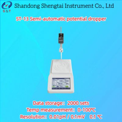 Level 0.5 Semi-Automatic Potential Dropper 0-100℃ 2000 Sets Storage Error 0.2％ ST-13