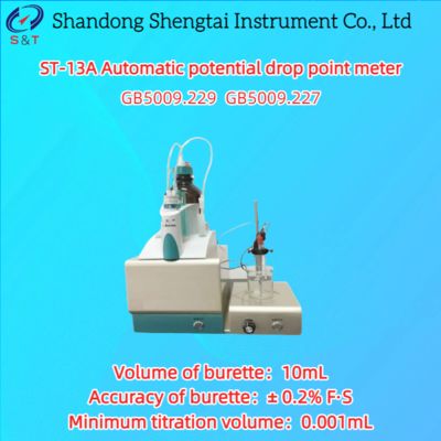 Potential Drop Point Meter Edible Oleic Acid Value Range ≥ 0.001mgkoh/G Gb5009.227