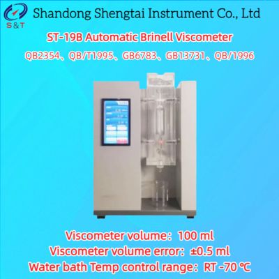 Automatic Gelatin Brinell Viscometer Bidirectional Test water bath RT -70℃ QB 1996
