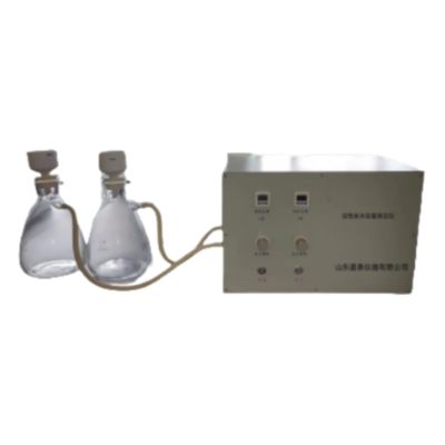 2 Samples Activated Carbon Water Capacity Tester 2 Pressure Gauges GB/T7702.5