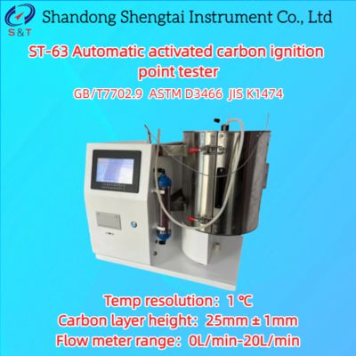 Automatic activated carbon ignition point tester RT ～ 800 ℃ Touch screen ASTM D3466