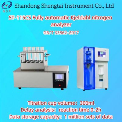 Fully Automatic Kjeldahl Nitrogen Analyzer Color method protein Analysis GB/T 33862