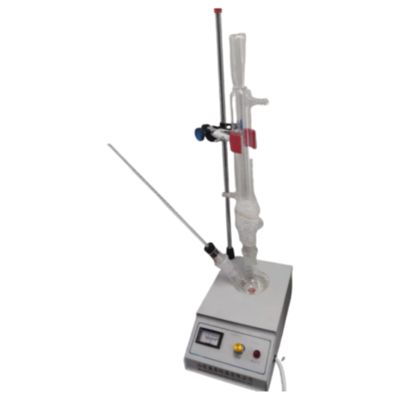 Manual Single Hole Engine Coolant Boiling Point Tester Hard Glass Flask ASTM D1120