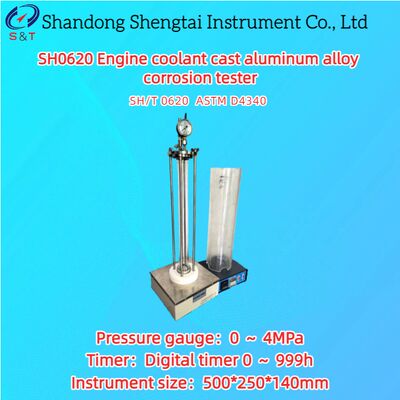 0 ～ 4MPa Engine Coolant Cast Aluminum Alloy Corrosion Tester 0 ～ 999h ASTM D4340