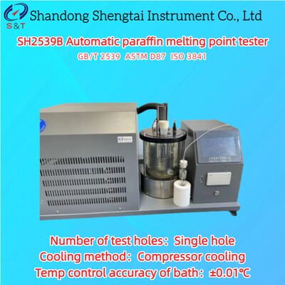 Single Hole Automatic Paraffin Melting Point Tester 0℃ ～ 120℃ Dual-Temperature ASTM D87