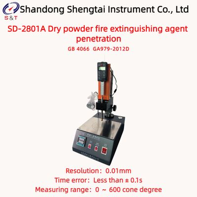 Dry Powder Fire Extinguishing Agent Penetration 0 ～ 600 Cone Degree GB 4066