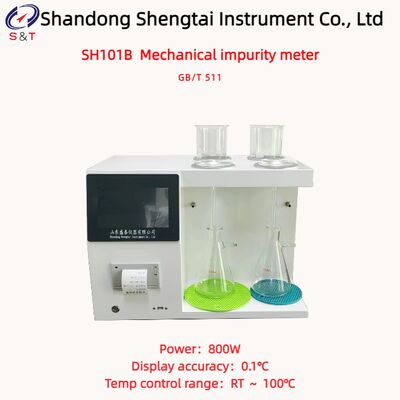 SH101B Gear Oil Mechanical Impurity Meter RT ～ 100℃ 4-Channel PID Temp Control GB/T 511
