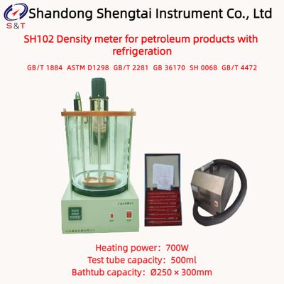 2 Holes Density Tester Of Crude And Liquid Petroleum Products RT ～ 80℃ ASTM D1298