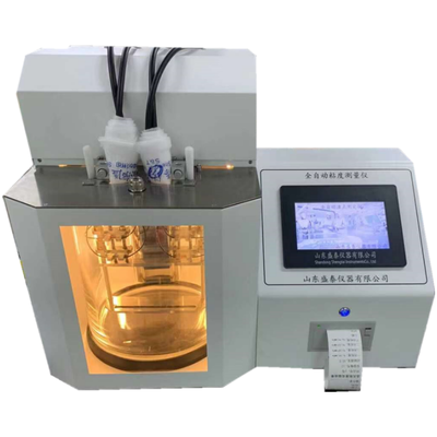 ASTM D445 Auto Kinematic Viscometer For Gear Oil Measure 0.4 ～ 30000mm²/S Glass Capillary