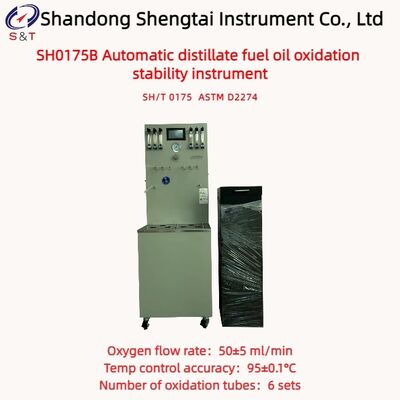 6 Channels ASTM D2274 Automatic Lubricating Oils Oxygen Bomb Stability Analyzer 95℃ ± 0.1°C