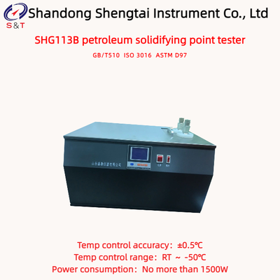 Dual Holes Dark Color Petroleum Low Temperature Solidification Point Analyzer RT ～ -50℃ ASTM D97