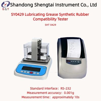 Lubricating Grease Synthetic Rubber Compatibility Analyzer Test 120g LCD Display SHT 0429