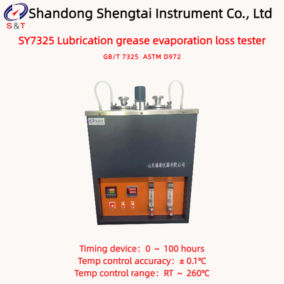 ASTM D972 Lube Oil Grease Evaporation Loss Analyzer RT ～ 260℃ Timing 100h Input Power 2KW