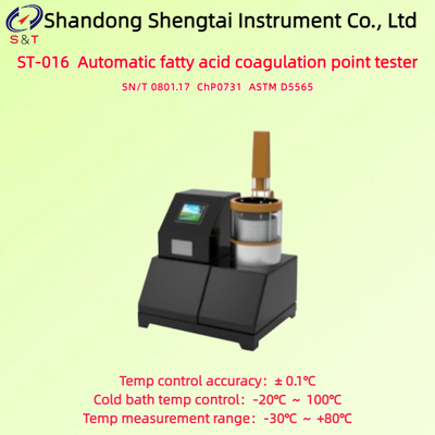 Auto Fatty Acid Freezing Point Analyzer For Animal Fats Oils Cold Bath -20℃ - 100℃ ASTM D5565
