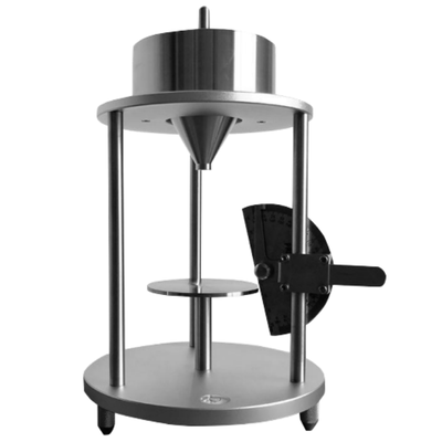 Dust Angle Of Repose Tester Funnel Taper 60° ± 0.5° 304 Stainless Steel ASTM D6393