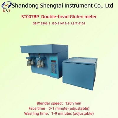 Double-Head Gluten Meter Blender Speed 120r/Min Flour Sample 10.00 ± 0.01g ‌ISO 21415-2
