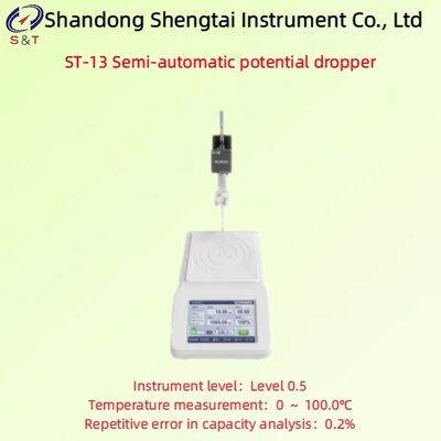 Semi-Automatic Potential Dropper PH Measure -2.00～20.00 Potentiometric Titration Mode ST-13