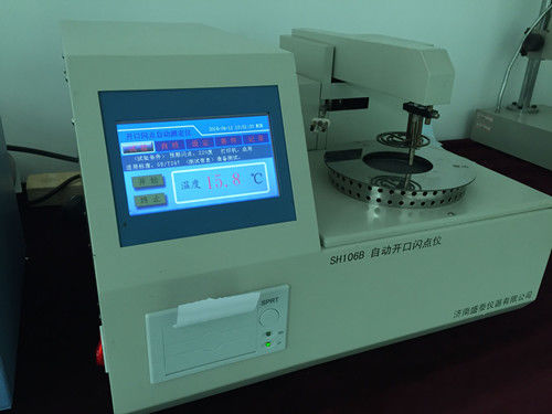 Automatic Open Flash Point Tester GB/T1671-2008 Plasticizer Flash Point Determination