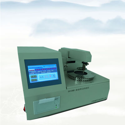 Automatic open cup flash point tester  Cleveland open cup method and ASTM D 92 Standard Turbine oil test instrument