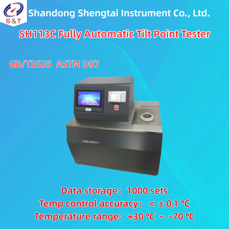 Measuring Point Instrument Single Hole Fully Automatic Pour Point Measuring Instrument ASTM D97 ...