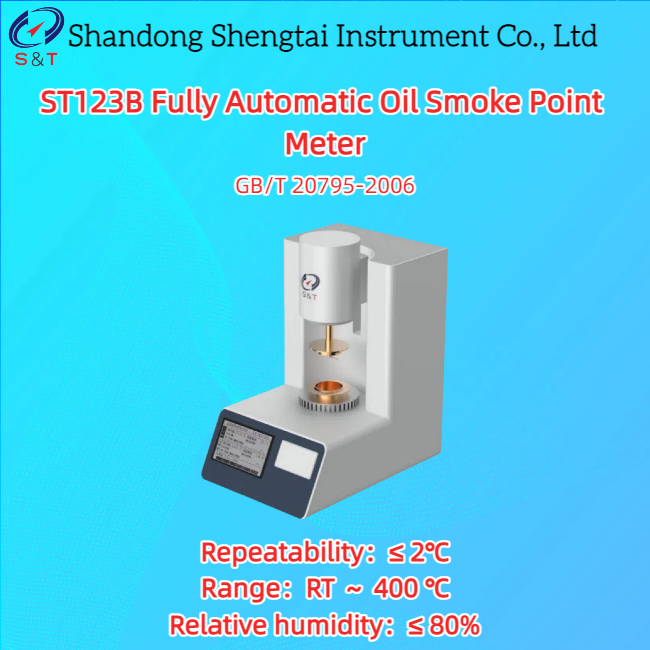 Fully Automatic Oil Smoke Point Meter Wavelength 380nm～ 780nm RT ～ 400 ...